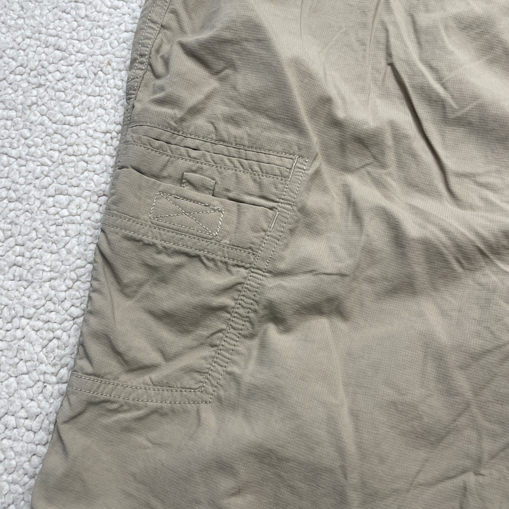 The North Face Shorts Men 38 Khaki Horizon Hiking Ripstop Cargo Pockets 9 Inseam - Picture 11 of 13